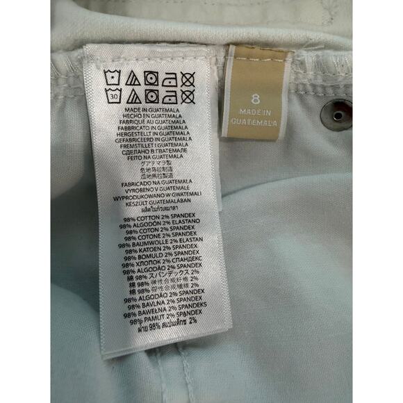 Michael Kors White Skinny Jeans Stretch Denim Women’s 8 EUC - Picture 6 of 8